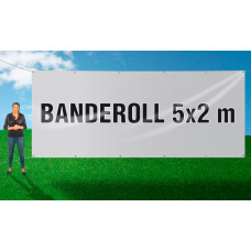 Banderoll 5x2 meter